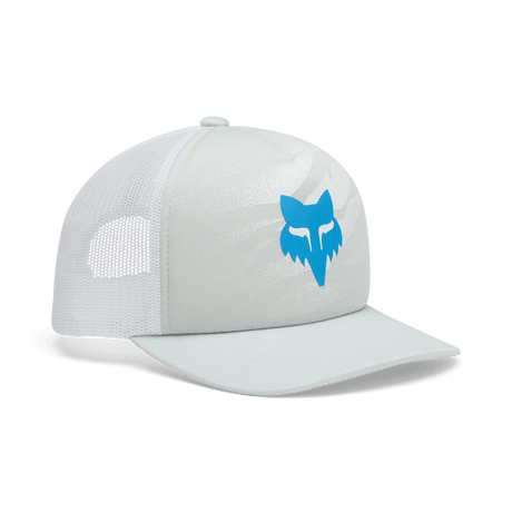 Fox Youth Boys Rooted Mesh Trucker Hat - Light Grey