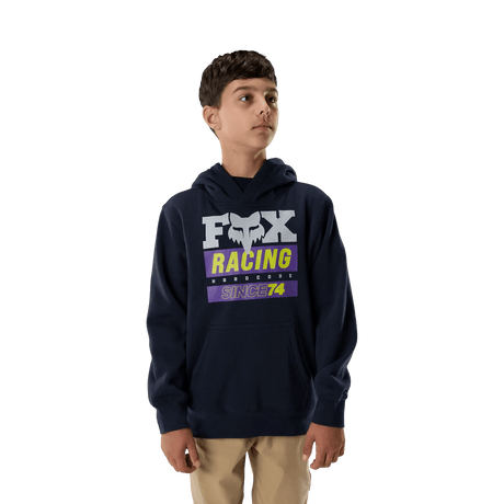 Fox Youth Boys Since 74 Fleece Pullover Hoodie - Midnight