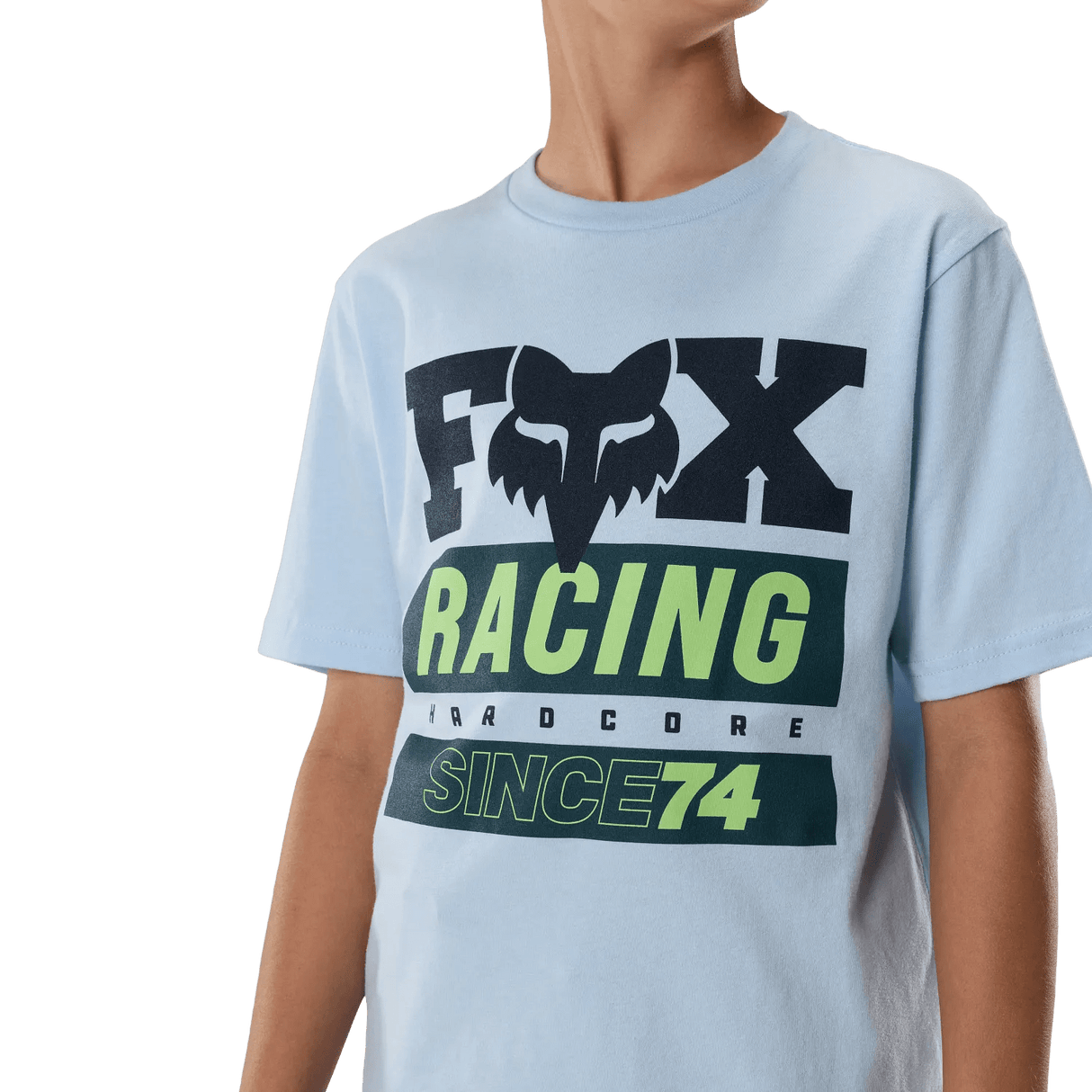 Fox Youth Boys Since 74 Short Sleeve T-Shirt - Ice
