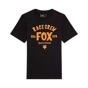 Fox Youth Boys Slogan Short Sleeve T-Shirt - Black