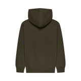 Fox Youth Boys Slowburn Fleece Pullover Hoodie - Olive Green