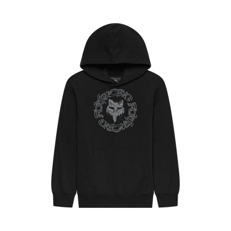 Fox Youth Boys Slowburn Fleece Pullover Hoodie - Black