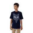 Fox Youth Boys Slowburn Short Sleeve T-Shirt - Navy