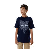 Fox Youth Boys Slowburn Short Sleeve T-Shirt - Navy