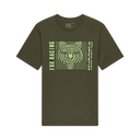 Fox Youth Boys Warped Short Sleeve T-Shirt - Dark Green