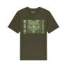 Fox Youth Boys Warped Short Sleeve T-Shirt - Dark Green