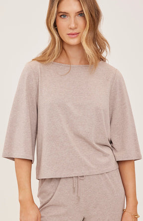Gentle Fawn Women's Aimee Top - Heather Latte