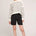 Gentle Fawn Women's Echo Crew Sweater - Cream/Black Stripe