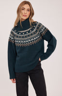 Gentle Fawn Women's Freya Sweater - Spruce Green