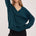 Gentle Fawn Women's Tilda Long Sleeve V-Neck Top - Spruce Green