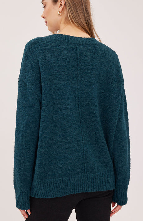 Gentle Fawn Women's Tilda Long Sleeve V-Neck Top - Spruce Green