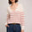 Gentle Fawn Women's Tucker V-Neck Sweater - Red Stripe