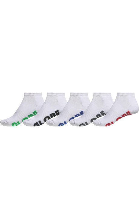 Globe Stealth Ankle Sport Sock 5 Pack - A&M Clothing & Shoes