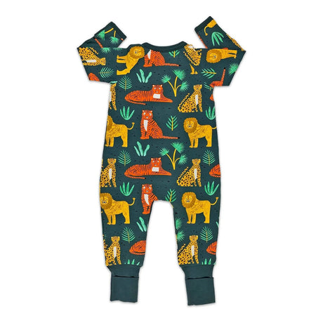 Good Luck Baby Boy/Girl Pajamas - Big Cats