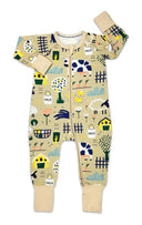 Good Luck Baby Boy/Girl Pajamas - Farm Animals