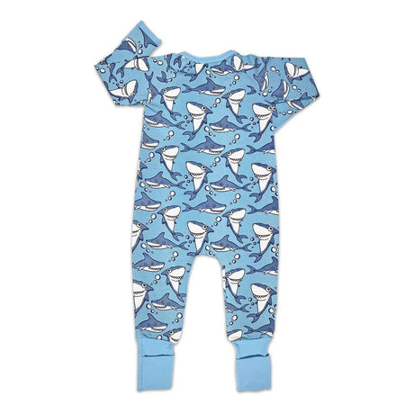 Good Luck Baby Boy/Girl Pajamas - Sharks