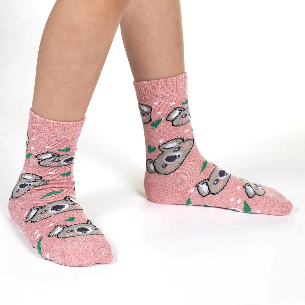 Good Luck Sock Cats Koala Octopus Kids - A&M Clothing & Shoes