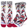 Good Luck Sock Ice Hockey Player Red - A&M Clothing & Shoes