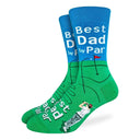 Good Luck Sock Men's Best Dad By Par - Best Dad