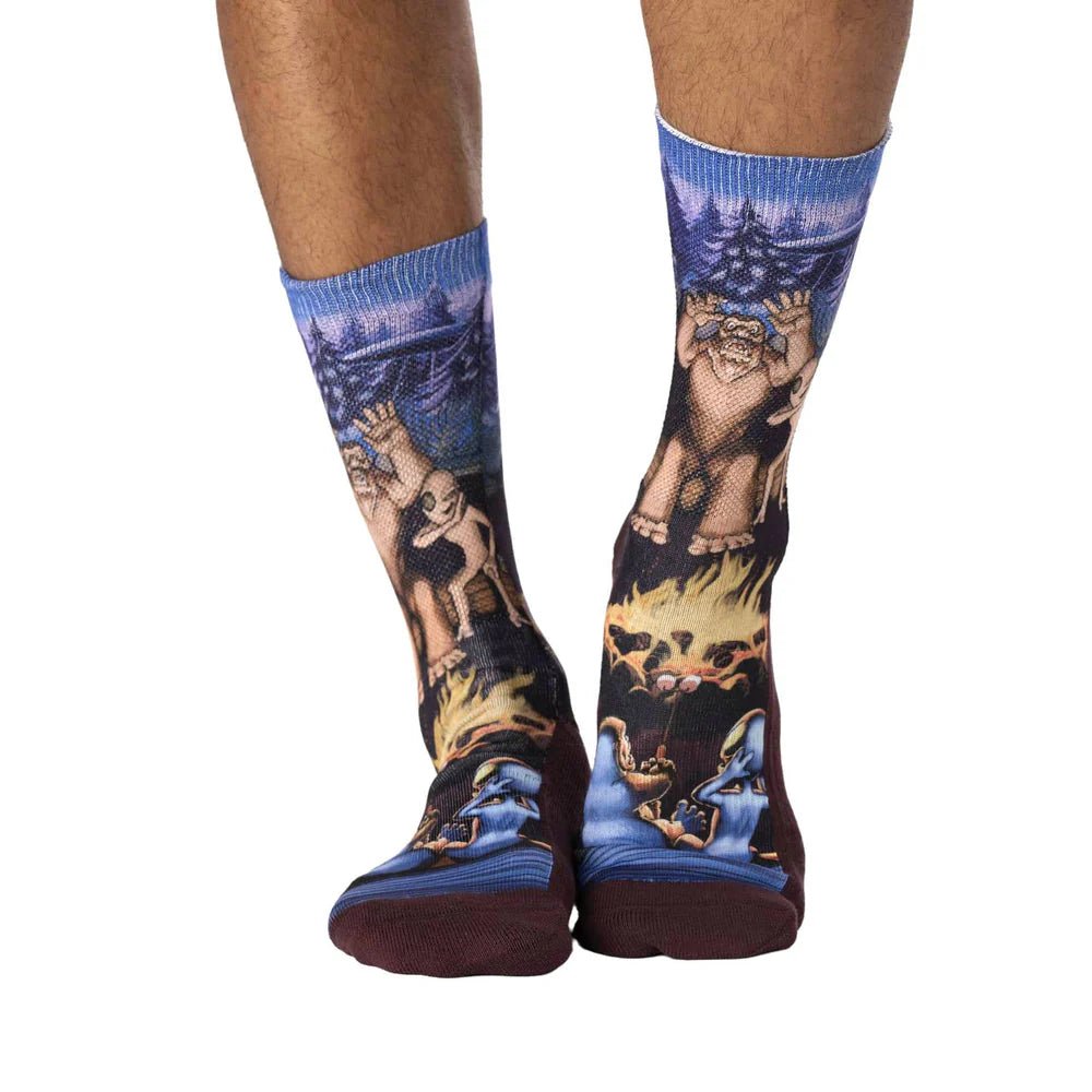 Good Luck Sock Men's Bigfoot and Alien Camping - A&M Clothing & Shoes - Westlock