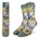 Good Luck Sock Men's Bigfoot, Patterson Gimlin Film Socks - Bigfoot