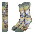 Good Luck Sock Men's Bigfoot, Patterson Gimlin Film Socks - A&M Clothing and Shoes