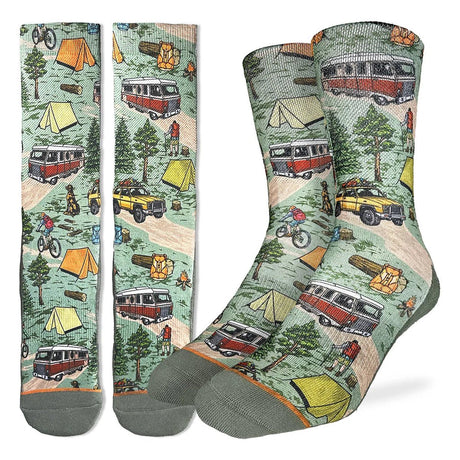 Good Luck Sock Men's Camping Trip Socks - A&M Clothing & Shoes - Westlock