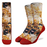 Good Luck Sock Men's Highland Cows - A&M Clothing & Shoes