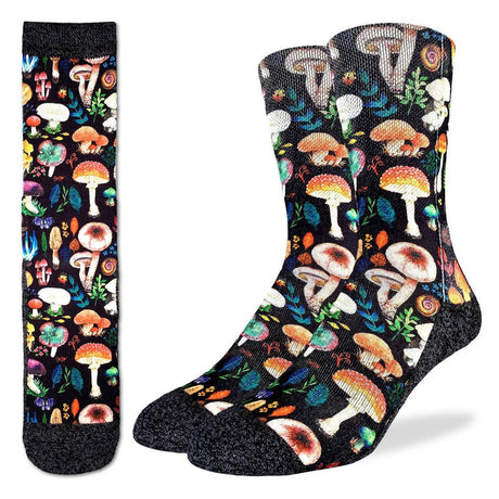 Good Luck Sock Men's Mushrooms Socks - A&M Clothing & Shoes - Westlock