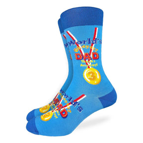 Good Luck Sock Men's World's Okayest Dad Socks - Okayest Dad