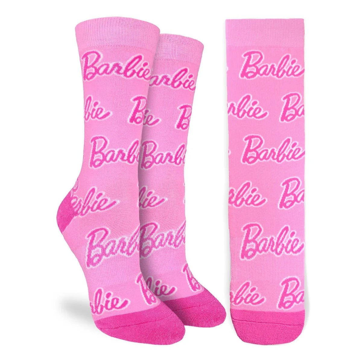 Good Luck Sock Women's Barbie Logo Socks - A&M Clothing & Shoes - Westlock