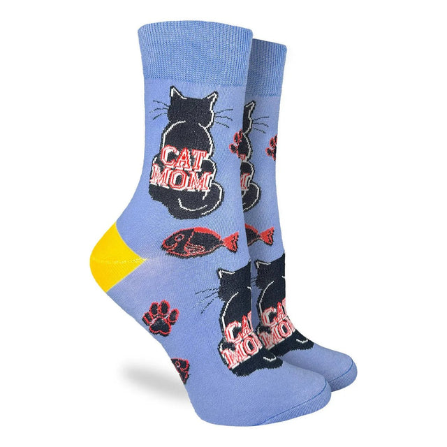 Good Luck Sock Women's Cat Mom Socks - A&M Clothing & Shoes