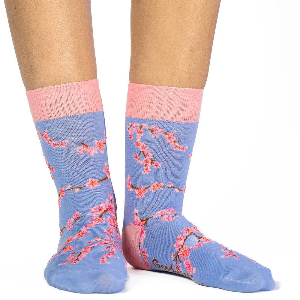 Good Luck Sock Women's Cherry Blossoms - A&M Clothing & Shoes - Westlock