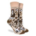 Good Luck Sock Women's Coffee Cats Socks - A&M Clothing and Shoes