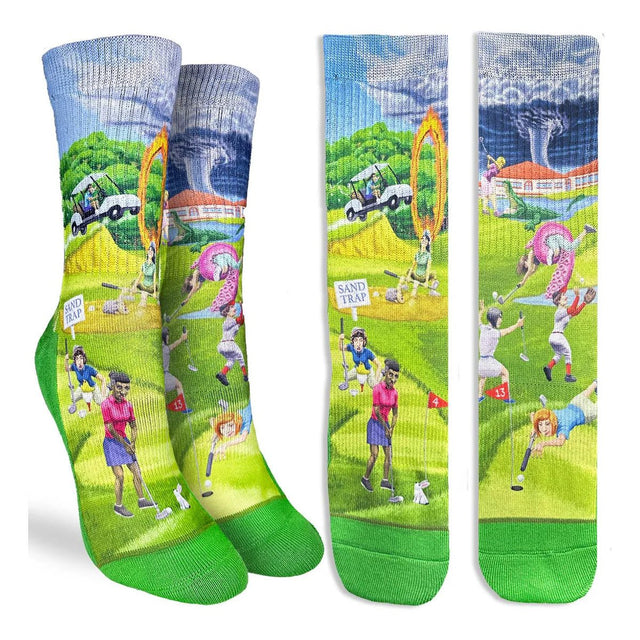 Good Luck Sock Women's Crazy Golf Socks - A&M Clothing & Shoes - Westlock