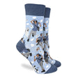 Good Luck Sock Women's Dog Chasing Postal Workers - A&M Clothing & Shoes - Westlock