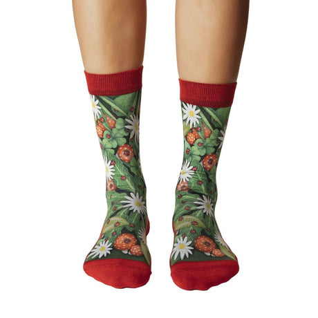 Good Luck Sock Women's Ladybugs Socks - Ladybugs