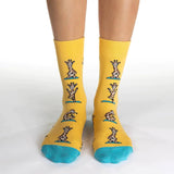 Good Luck Sock Yoga Giraffes - A&M Clothing & Shoes