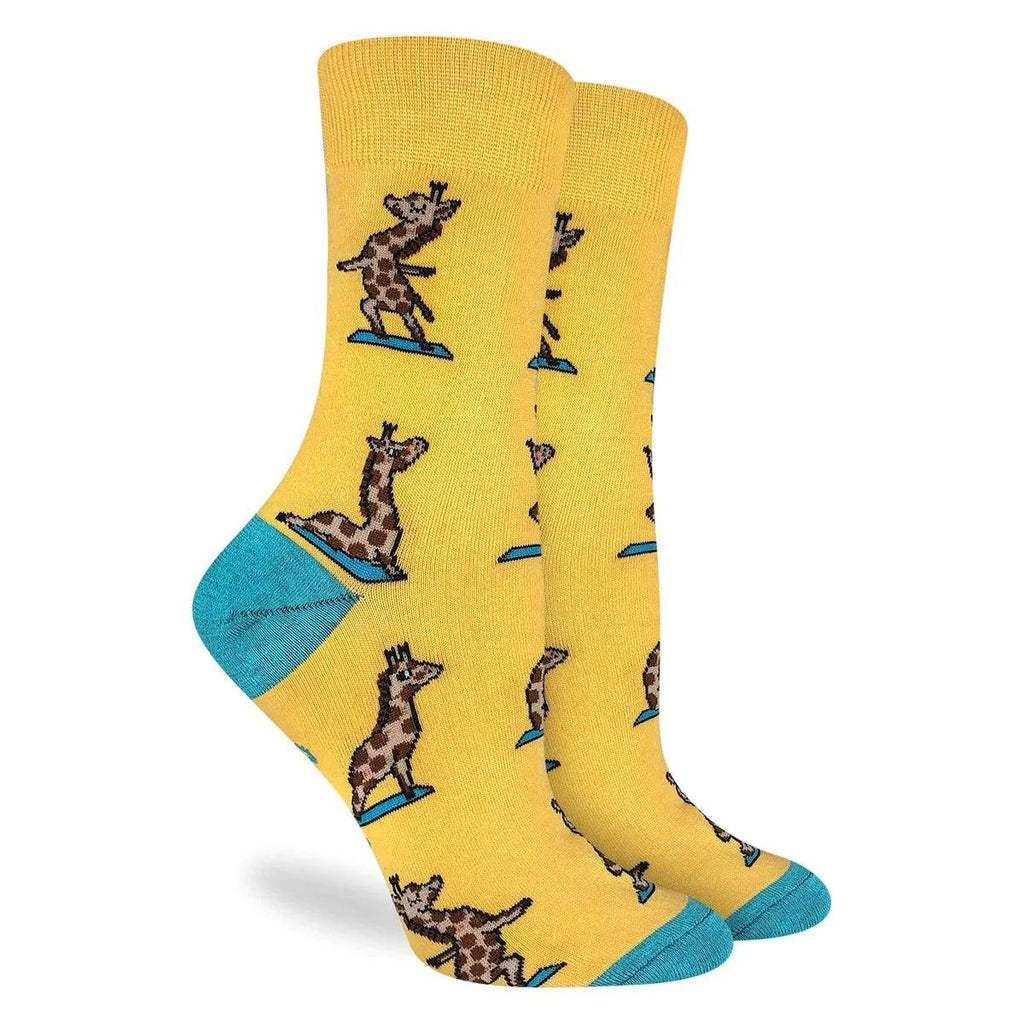 Good Luck Sock Yoga Giraffes - Good Luck Sock - A&M Clothing & Shoes - Westlock AB