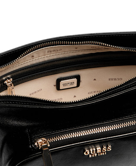 Guess Bronna Shoulder Bag - Black