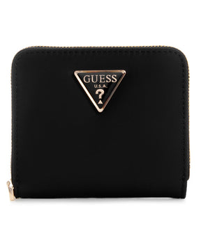 Guess Eco Gemma Slg Small Zip Wallet - Black