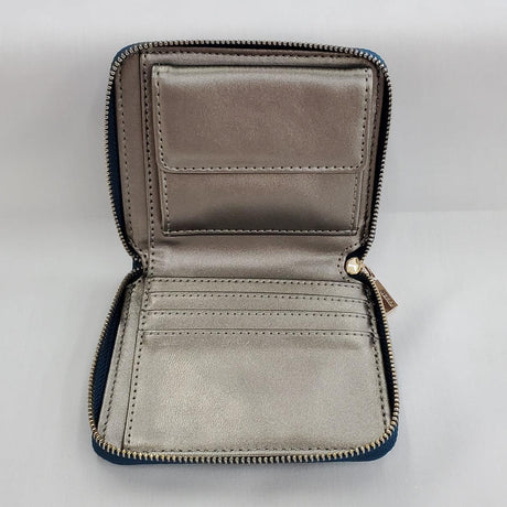 Guess Eco Gemma Slg Small Zip Wallet - Teal