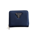 Guess Eco Gemma Slg Small Zip Wallet - Navy
