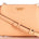 Guess Iwona Triple Compartment Crossbody - Peach