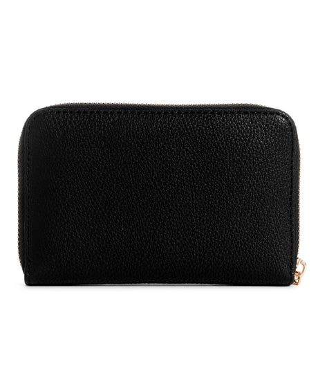 Guess Laurel Medium Zip Around Wallet - Black