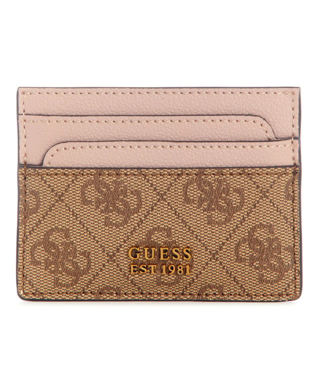 Guess Nell Logo Slg Card Holder - A&M Clothing & Shoes - Westlock