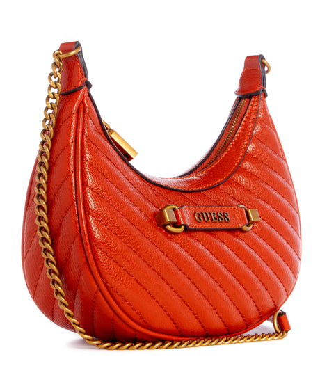 Guess Sela Mini Crossbody Hobo Bag - A&M Clothing & Shoes - Westlock