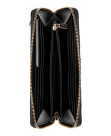 Guess Suzy Large Zip Around Wallet - Black