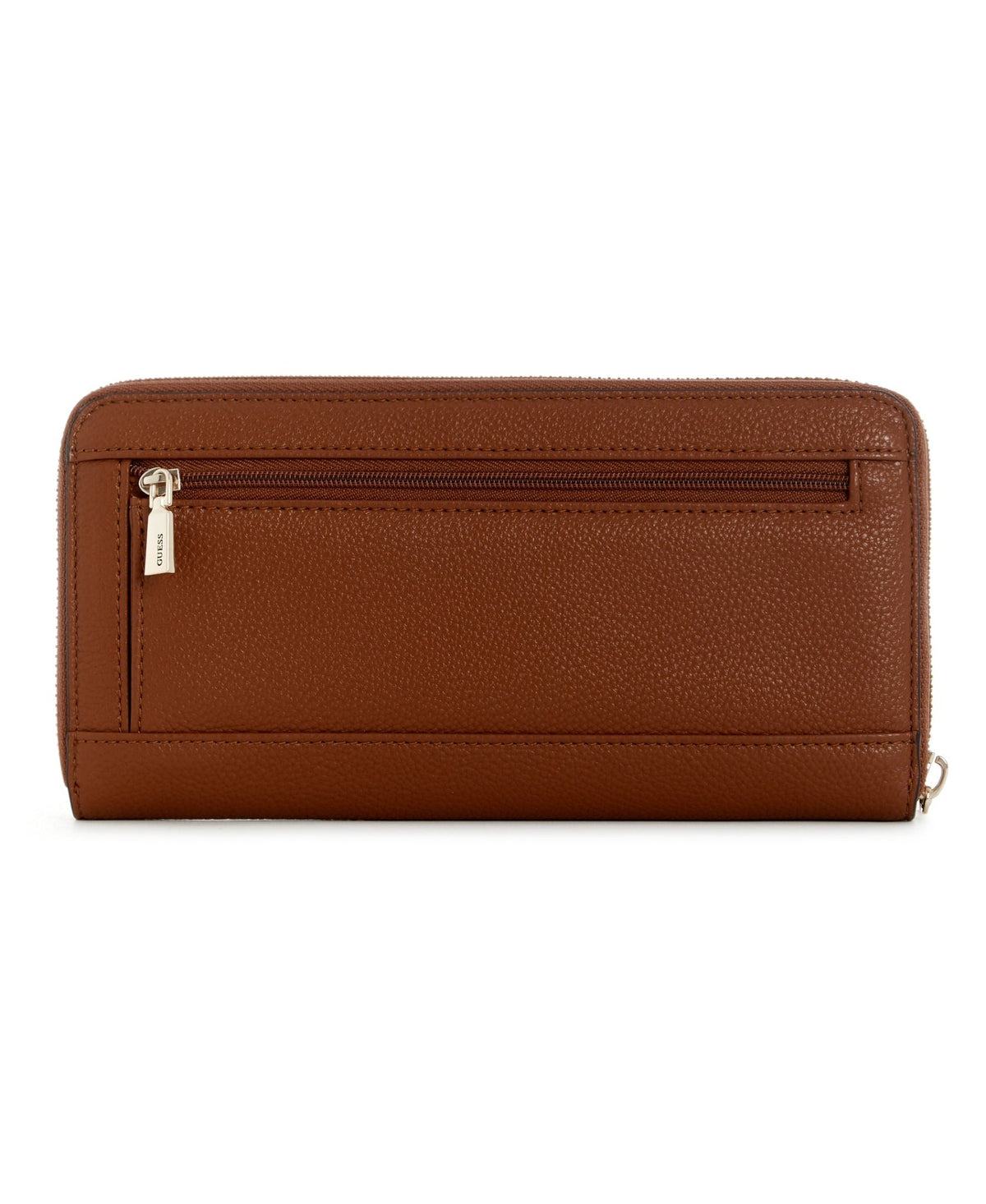 Guess Suzy Large Zip Around Wallet - Cognac