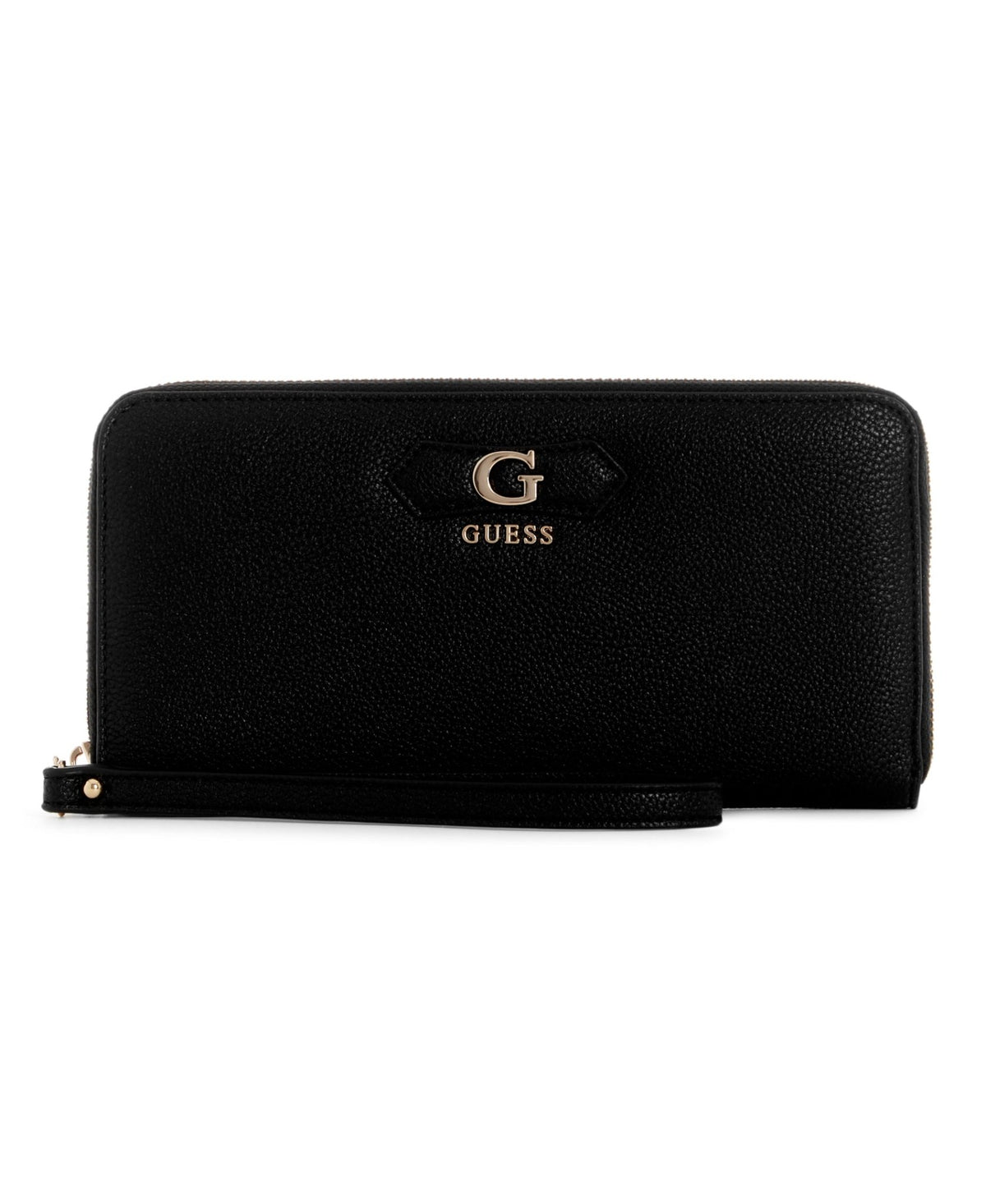 Guess Suzy Large Zip Around Wallet - Black